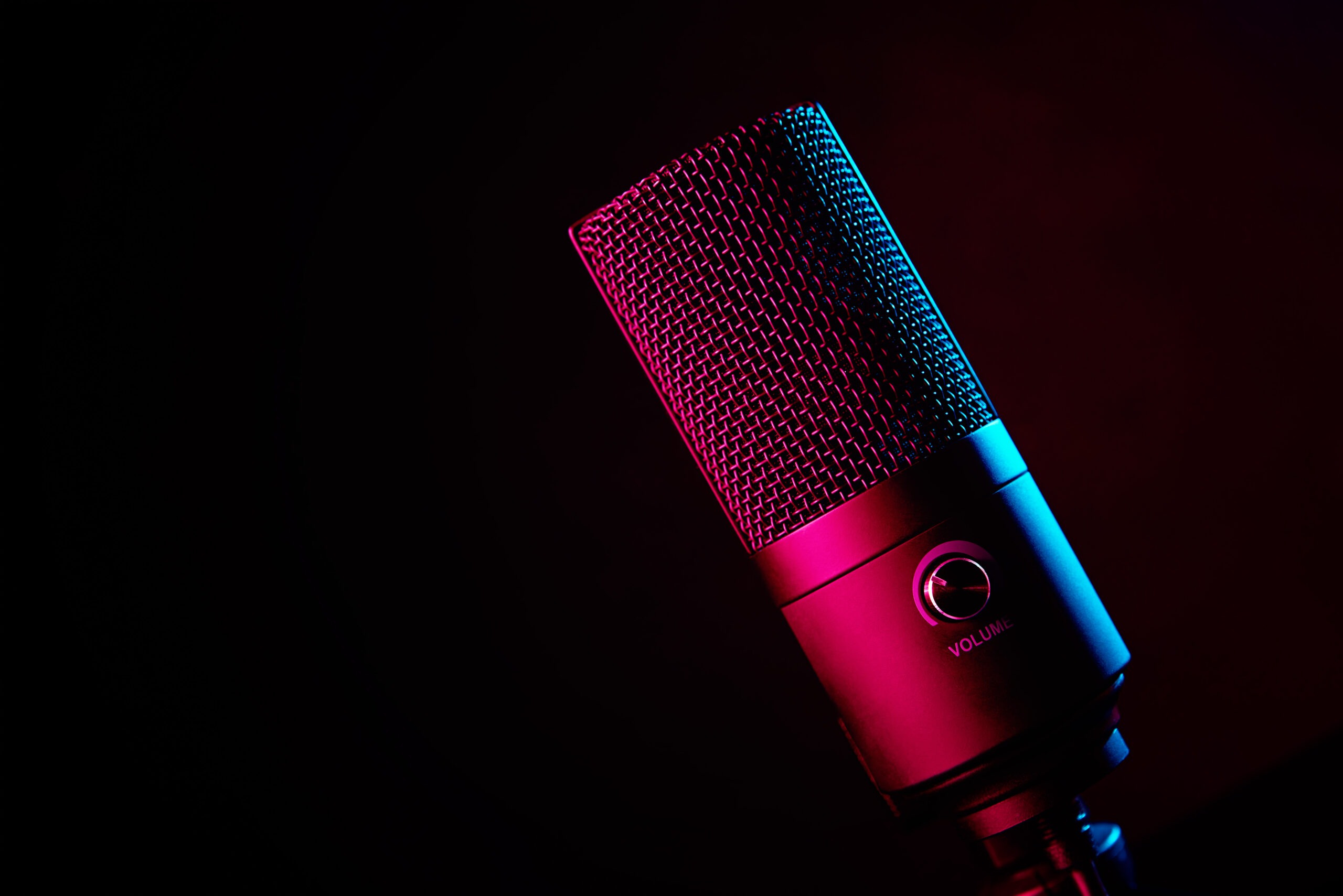 tronos Domov 5 studio microphone on dark background with neon lig 2026 03 24 00 30 58 utc scaled tronos