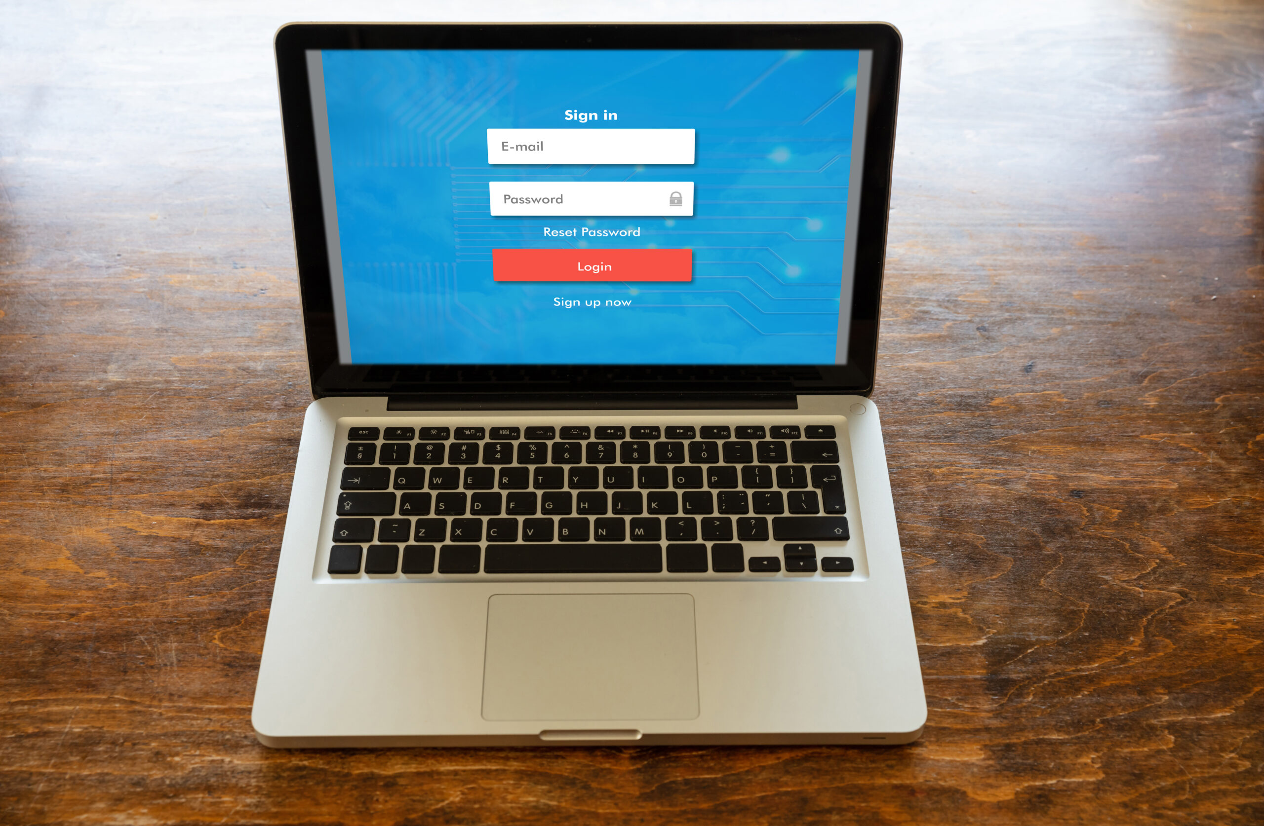 tronos Domov 5 laptop on table with login screen displayed 2026 03 16 01 08 15 utc scaled tronos