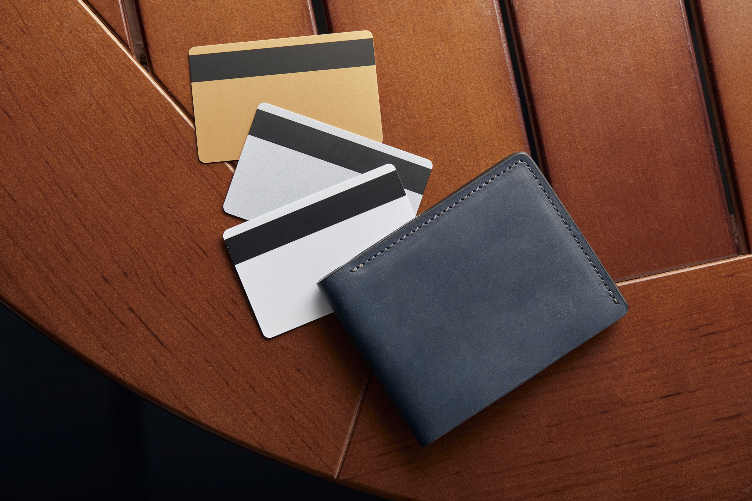 blue wallet and cards on wooden table 2026 09 21 05 38 50 utc scaled tronos